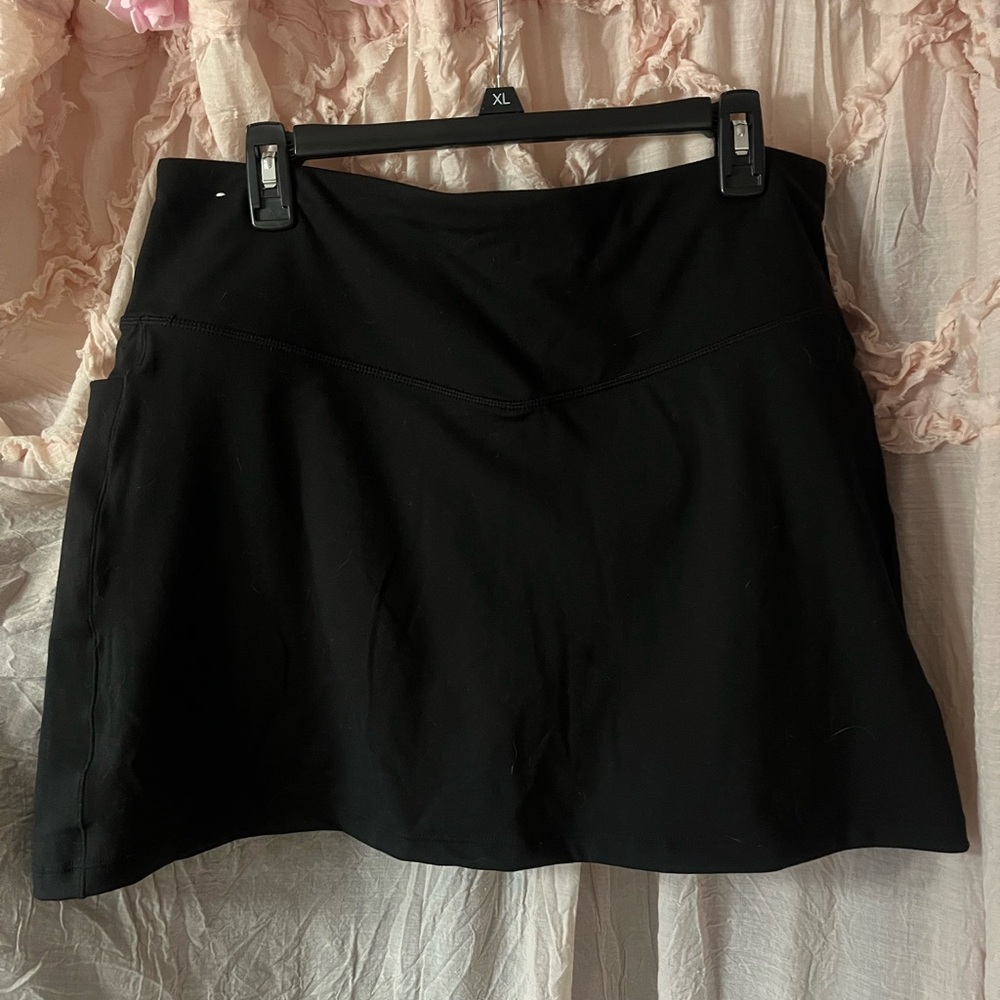 Reebok Black Active Tennis/Golf Skort with Logo size XL - Picture 2 of 5